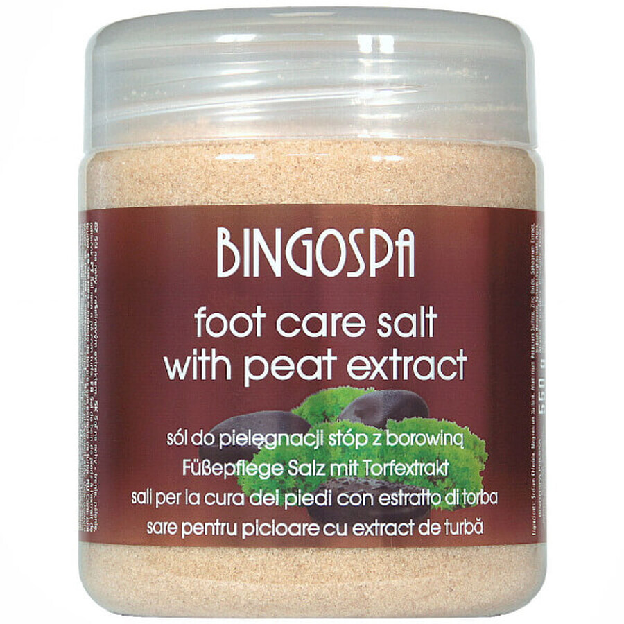 Bingospa, mud salt for feet, 550 g