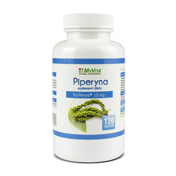 MyVita Piperine extract standardizat, 120 comprimate