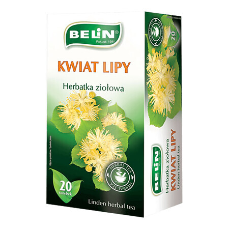 Belin Lime Blossom, ceai de plante, 2 g x 20 plicuri