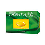 Tokovit A + E Natural, 30 capsule