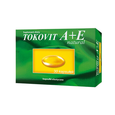 Tokovit A + E Natural, 30 capsule