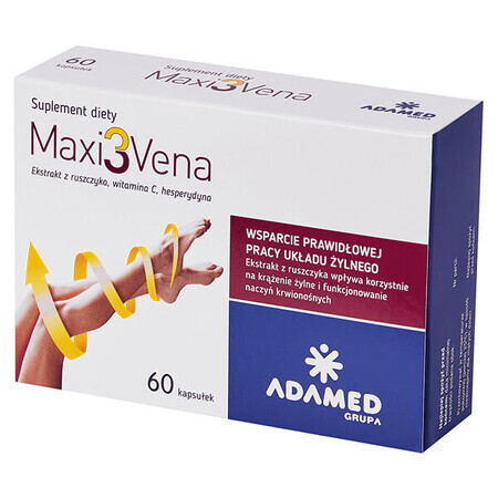 Maxi3Vena, 60 capsule