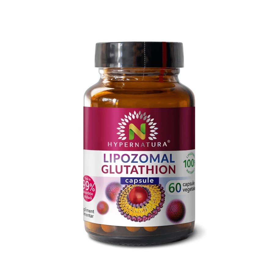 Glutathion lipozomal, 60 capsule vegetale, Hypernatura recenzii