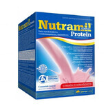 Olimp Nutramil Complex Protein, preparat nutritiv, aromă căpșuni, 72 g x 6 pliculețe