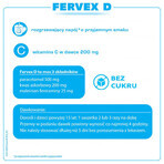 Fervex D 500 mg + 200 mg + 25 mg, granulés pour solution orale, 8 sachets