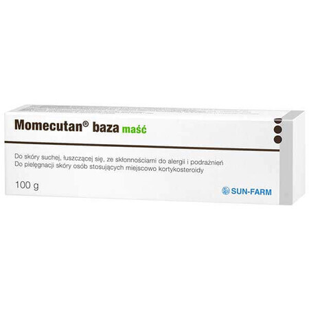 Momecutan bază, unguent, piele uscată, solzoasă, 100 g