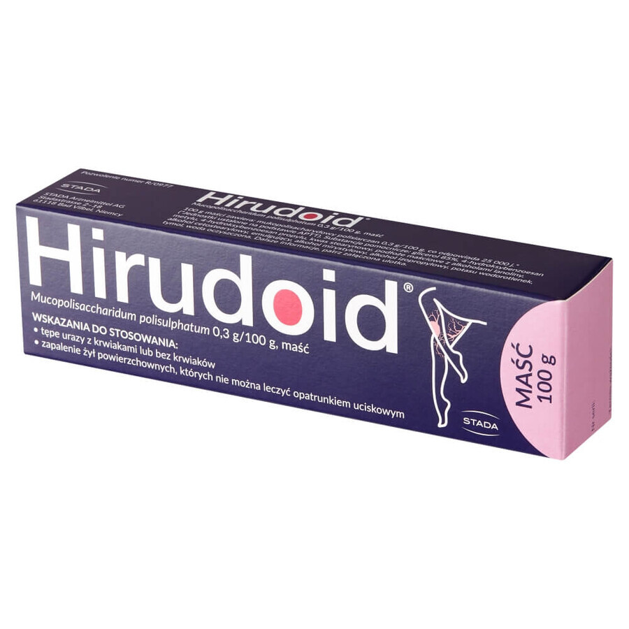 Hirudoid 0,3 g, unguent, 100 g