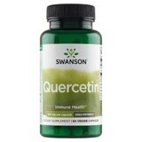 Swanson Quercetin, quercetina, 60 cápsulas vegetales