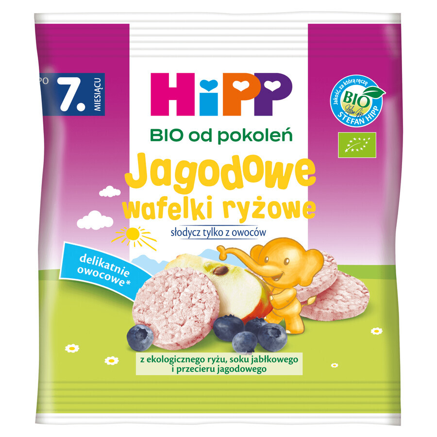 HiPP Rice Krispies Bio, bes, na 7 maanden, 30 g