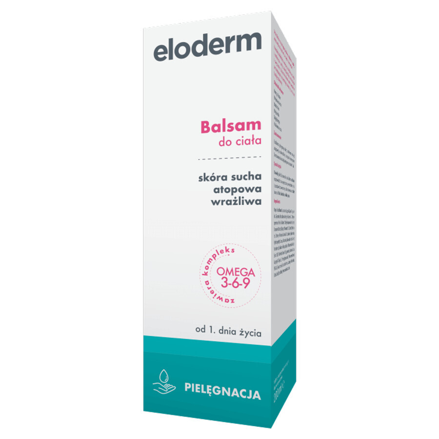 Eloderm, loțiune de corp din ziua 1, 200 ml