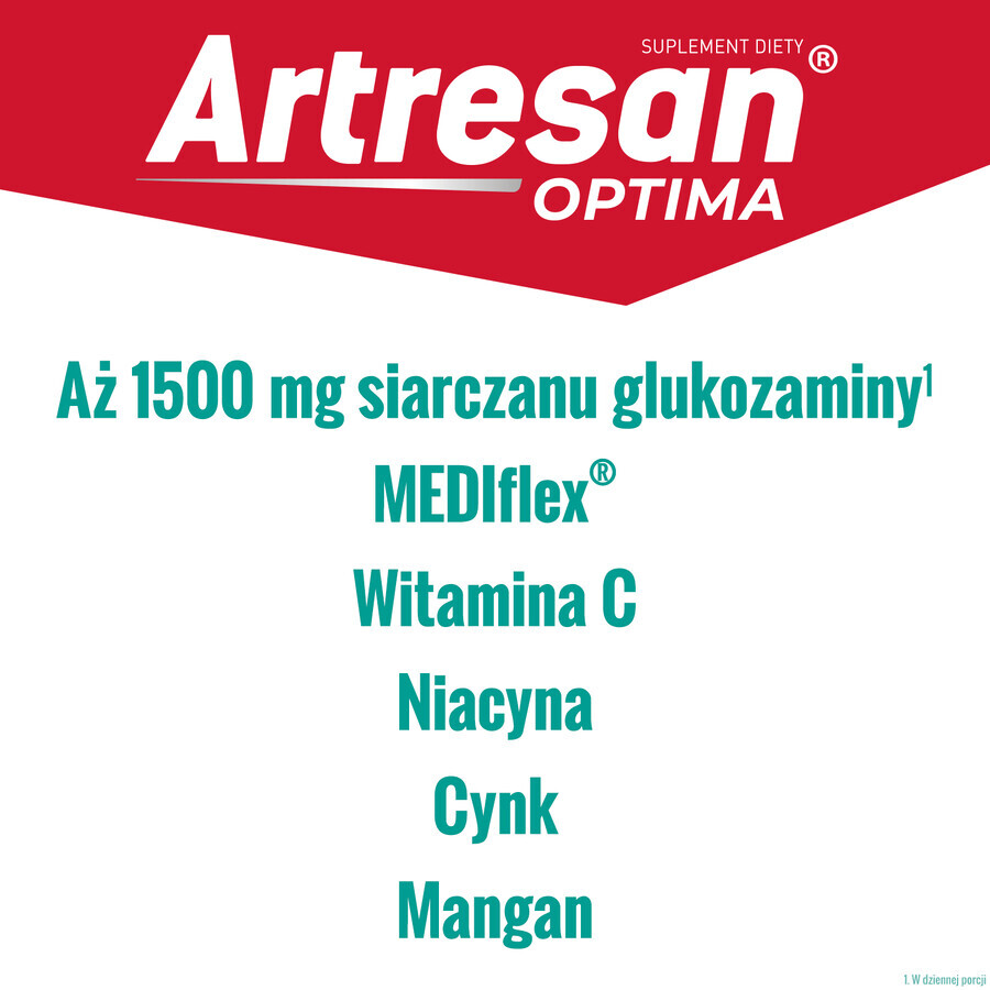 Artresan Optima, 90 capsule + 30 capsule gratuite