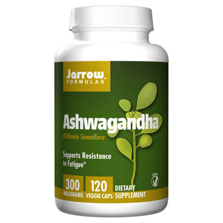 Jarrow Formulas Ashwagandha, 120 capsule