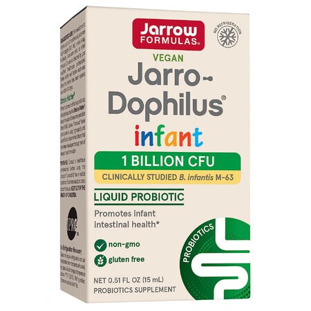 Jarrow Formulas Jarro-Dophilus Infant, picături, 15 ml