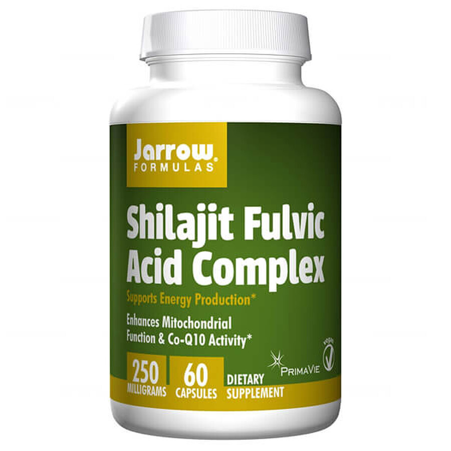 Jarrow Formulas Shilajit Fulvic Acid Complex, mumio, 60 capsule