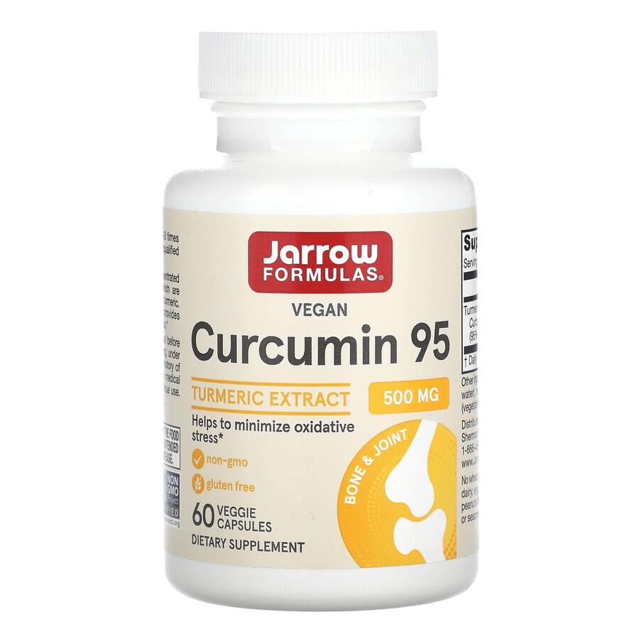 Jarrow Formulas Curcumin 95, 60 capsule vegetale