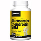 Jarrow Formulas Glucozamină + Condroitină + MSM, 120 capsule