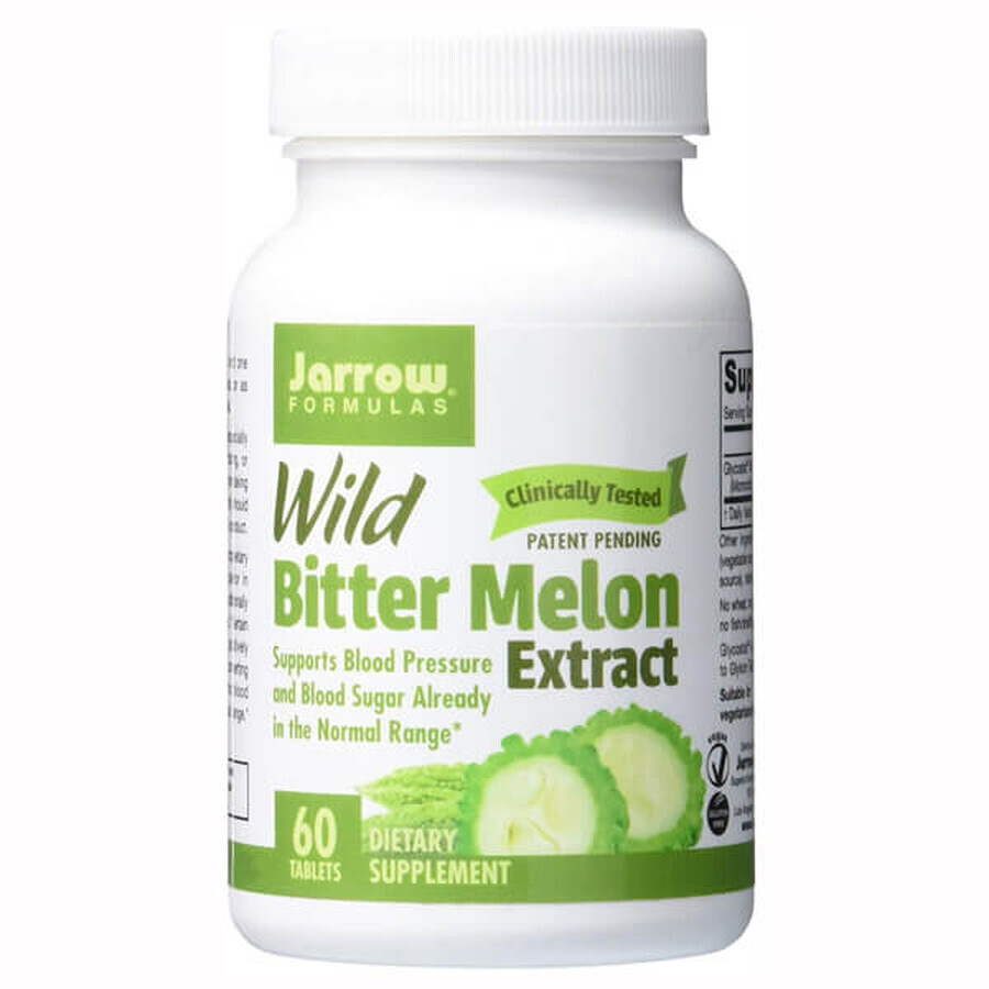 Jarrow Formulas Wild Bitter Melon Extract, pepene amar, 60 comprimate