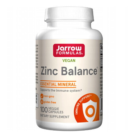 Jarrow Formulas Zinc Balance, zinc + cupru, 100 capsule