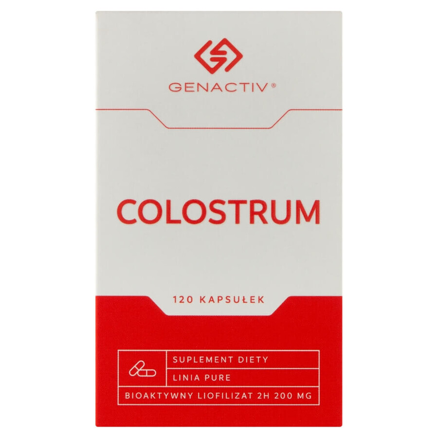 Genactiv Colostrum, 120 capsule