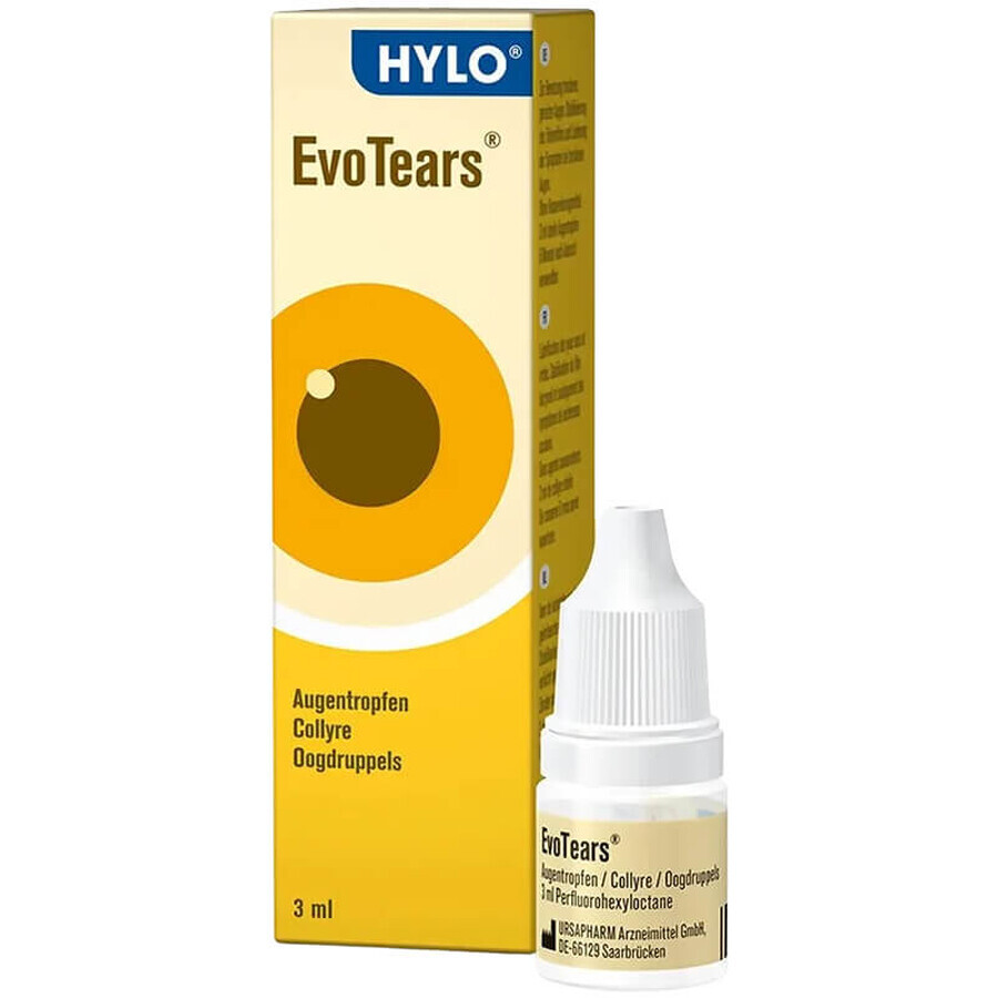 Hylo EvoTears, oogdruppels, 3 ml