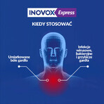 Inovox Express 2 mg + 0,6 mg + 1,2 mg, aromă de mentă, 24 pastile