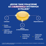 Inovox Express 2 mg + 0,6 mg + 1,2 mg, Honig-Zitronen-Geschmack, 24 Lutschtabletten