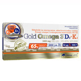 Olimp Gold Omega 3 D3 + K2, 30 capsule moi