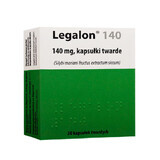 Legalon 140 mg, 20 capsule tari (import paralel)