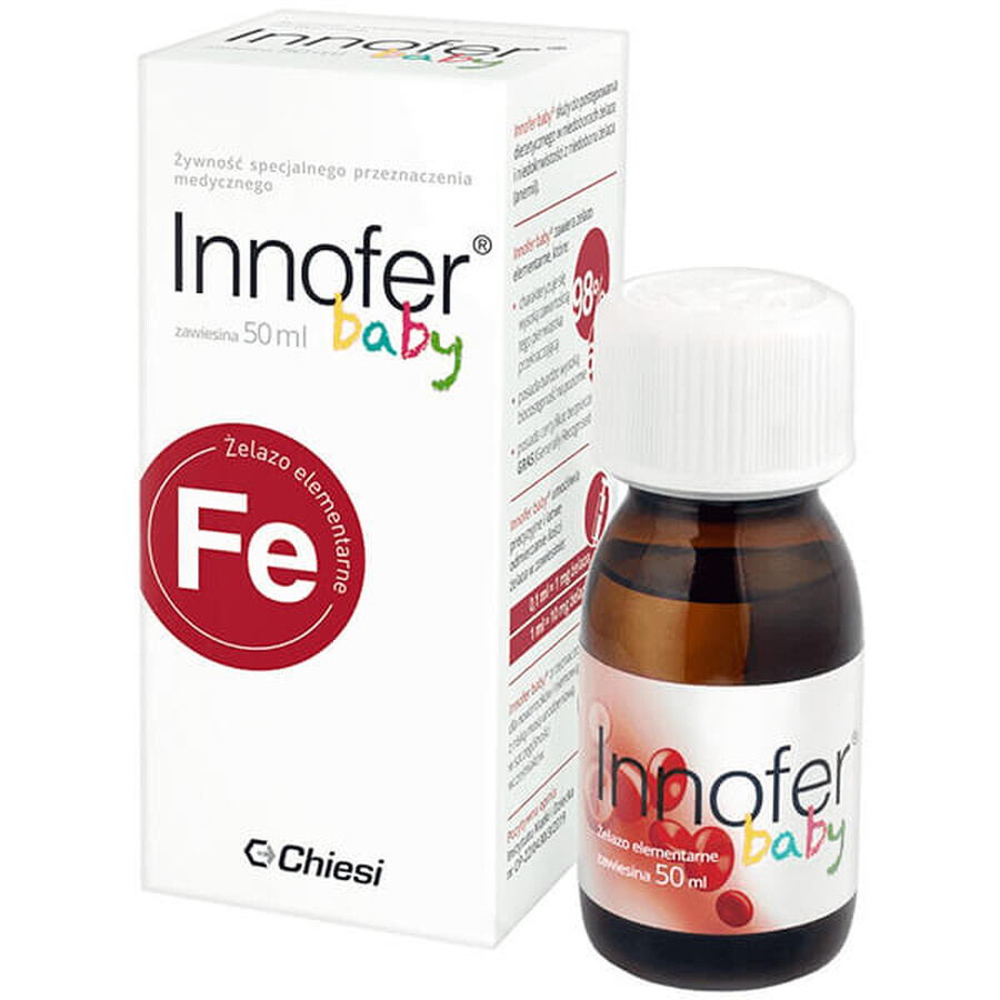 Innofer Baby, suspensie orală, 50 ml