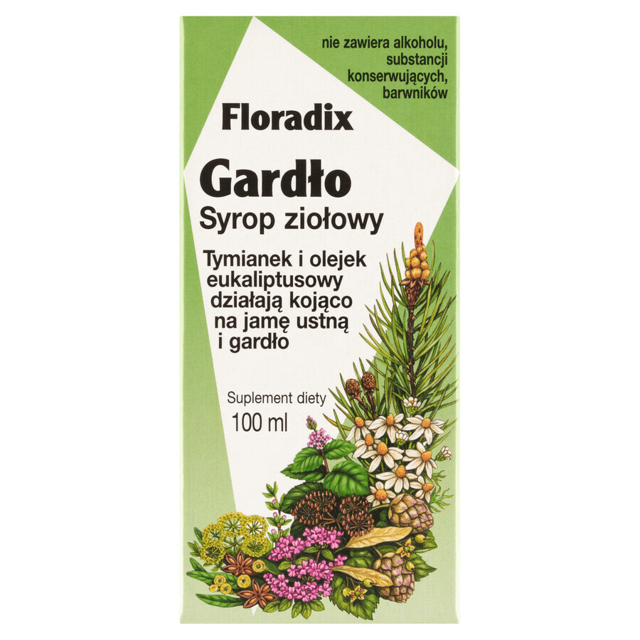 Floradix Gola, sciroppo alle erbe, 100 ml