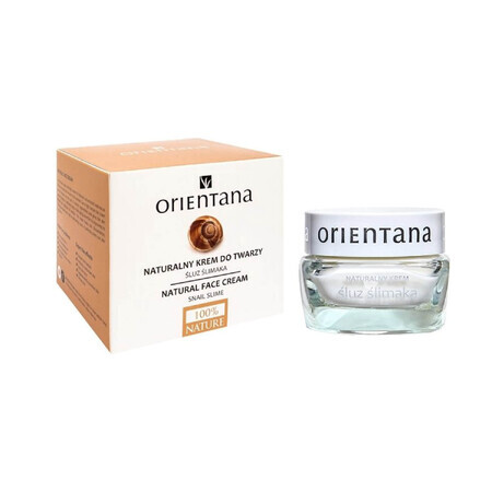 Orientana, cremă naturală cu mucus de melc, 50 ml