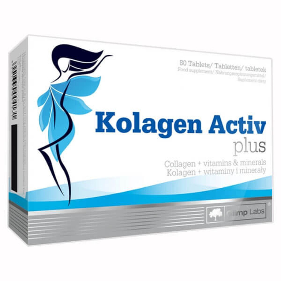 Olimp Kolagen Activ Plus, 80 comprimate