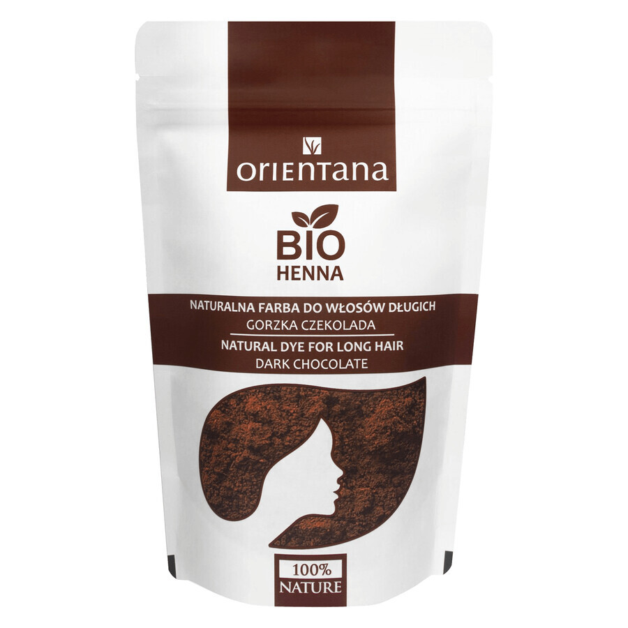 Orientana, henné bio, chocolat noir, 100 g