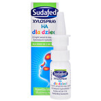 Sudafed XyloSpray HA pentru copii 0,5 mg/ml, spray nazal, 2-12 ani, 10 ml