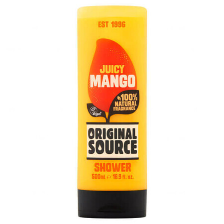 Original Source Vegan, gel de duș, Mango, 500 ml