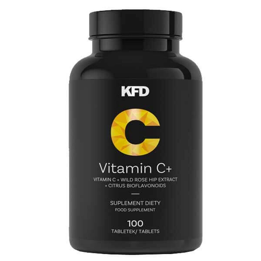 KFD Vitamina C+, 100 comprimate