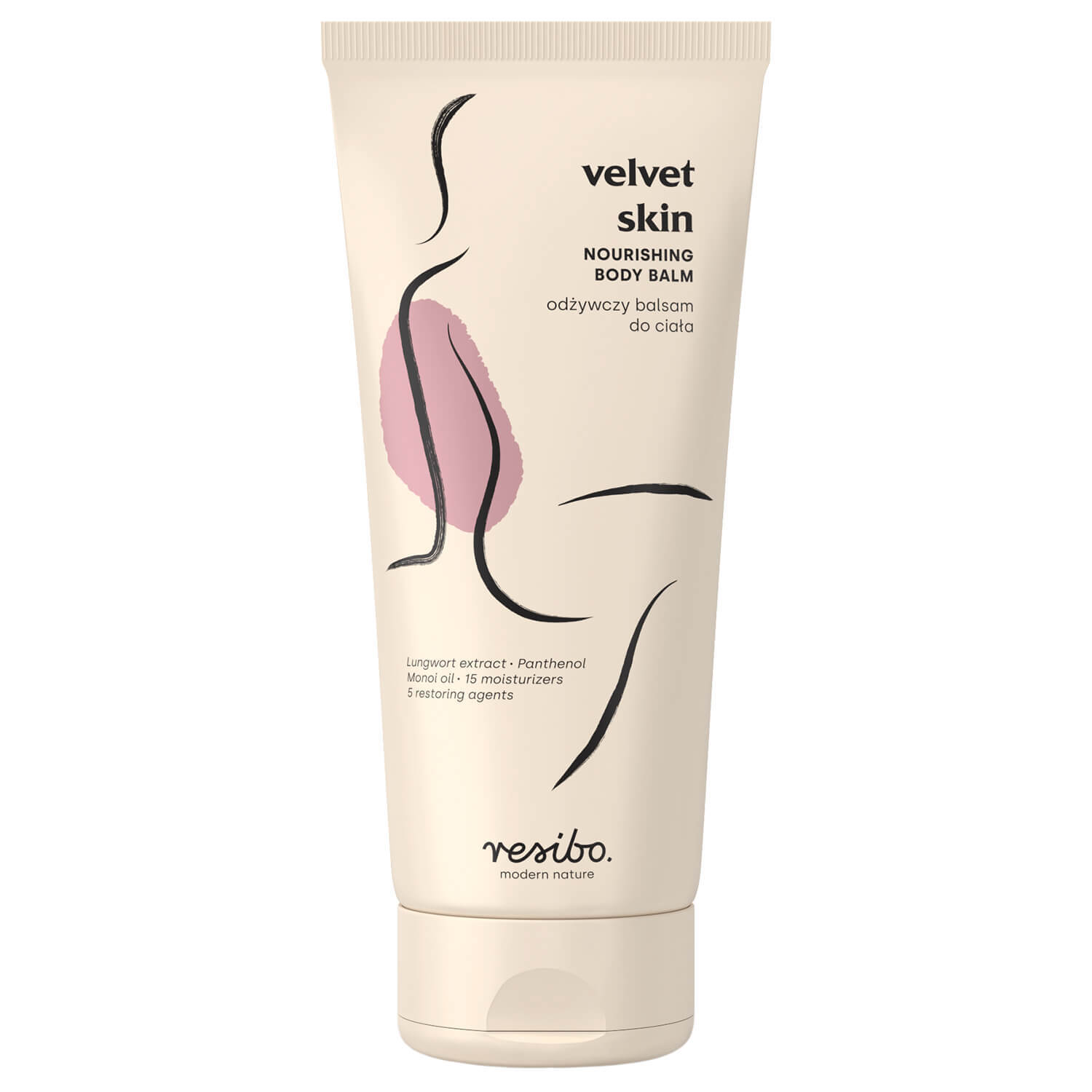 Resibo Velvet Skin,Loțiune de corp hrănitoare, 200 ml