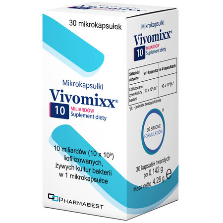 Vivomixx Microcapsule 10 miliarde, 30 unități