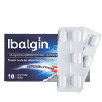 Ibalgin Duo 400mg/100mg, 10 comprimate filmate, Sanofi