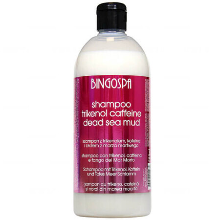 Bingospa, shampoo antiforfora con caffeina e fango del Mar Morto, 500 ml