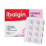 Ibalgin Express 200 mg, 12 capsule, Sanofi