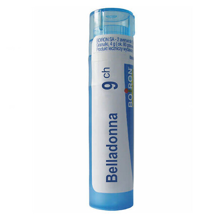 Boiron Belladonna 9 CH, granulés, 4 g