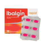 Ibalgin Rapid 400 mg, 12 comprimate, Sanofi