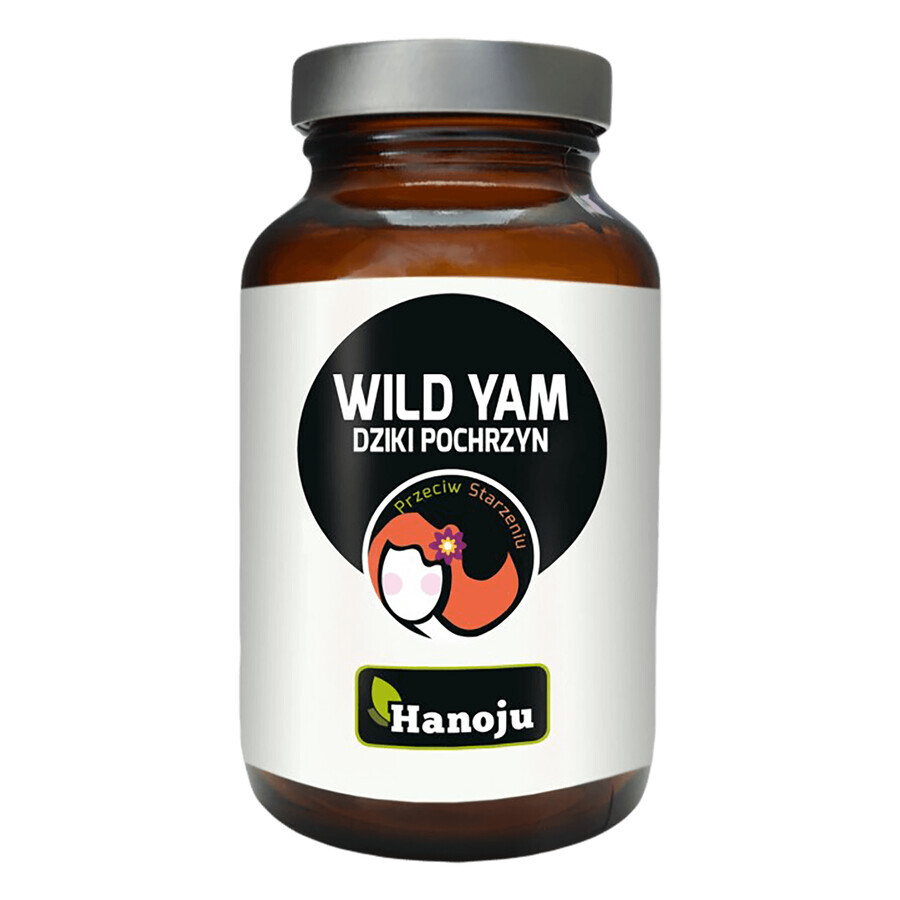 Hanoju Wild Yam, yam sălbatic, 90 capsule