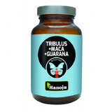 Hanoju Tribulus + Maca + Guarana, 90 capsule