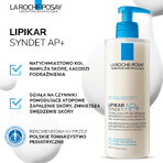 La Roche-Posay Lipikar Syndet AP+, cremă de corp care reaprovizionează lipidele, de la naștere, 400 ml