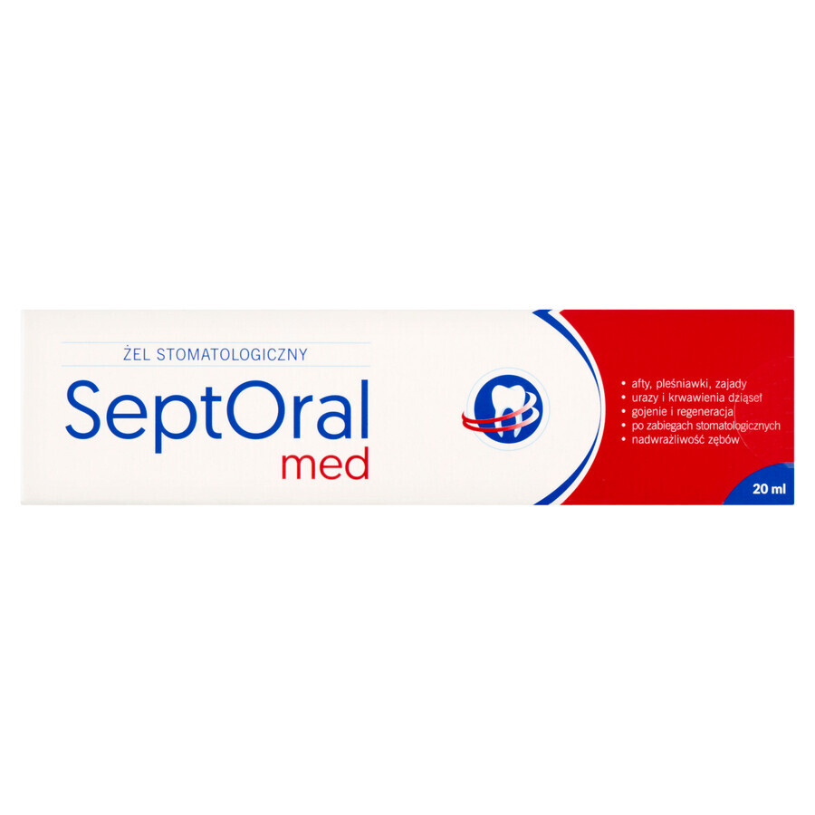 SeptOral Med, gel dentale, 20 ml