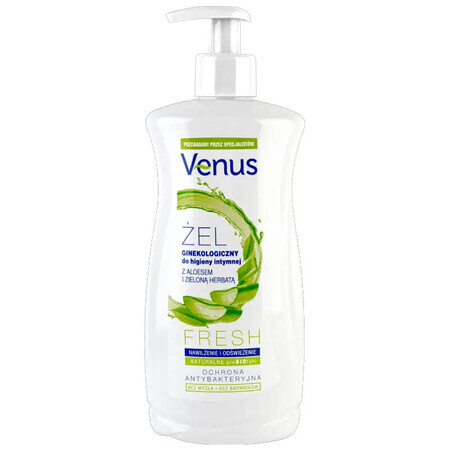 Venus, hypoallergenic gel for intimate hygiene, aloe vera and lactic acid, 500 ml