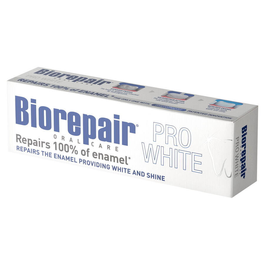 Biorepair Pro White, pastă de dinți, 75 ml