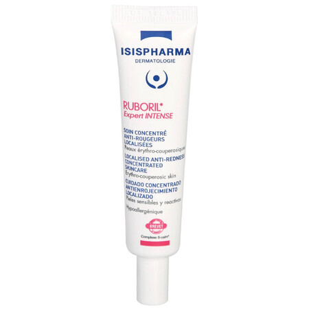 Isispharma Ruboril Expert Intense, crème voor vasculaire huid met couperose, 15 ml